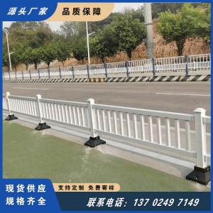 广州长寿路市政护栏 道路中央隔离栏杆 城市交通护栏