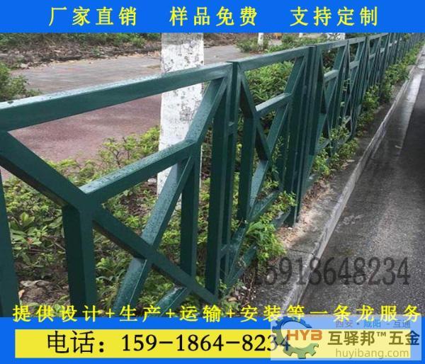 深圳马路中间蓝白色隔离栏杆防撞防眩晕护栏 深圳马路中间蓝白色隔离栏杆防撞防眩晕护栏