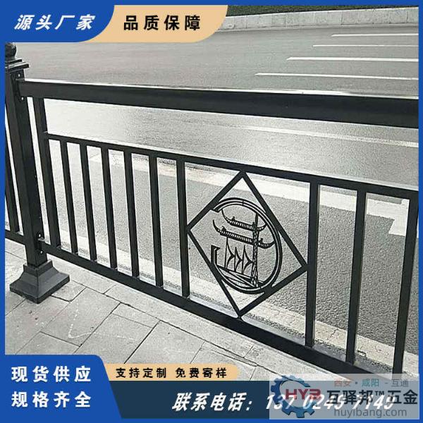 广州远景路市政护栏 道路中央隔离栏杆 城市交通护栏 广州远景路市政护栏 道路中央隔离栏杆 城市交通护栏