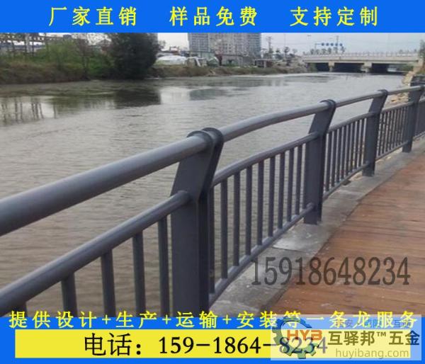 潮州高速出入口高架桥防撞安全隔离加厚栏杆 潮州高速出入口高架桥防撞安全隔离加厚栏杆