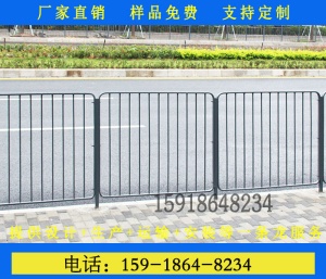 清远人车分流隔离护栏人行道安全防护栏厂家